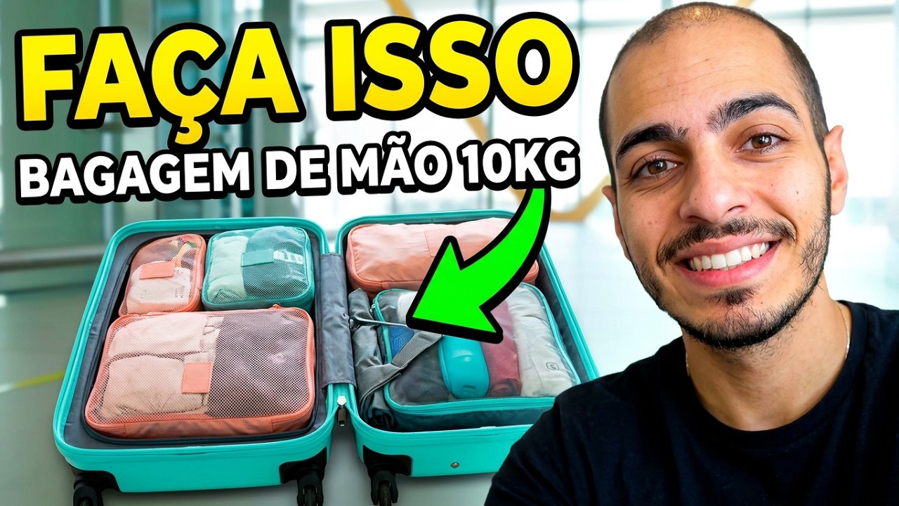 Bagagem de Mão 10kg: Guia Completo e Dicas!